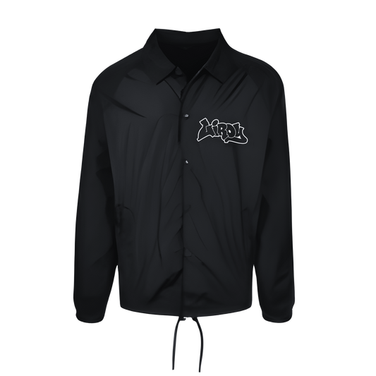 LiROY Klasyk Snap Front Jacket (Czarna) – Oficjalna Kurtka Merch